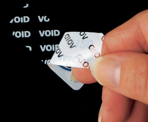 Tamper Evident Label